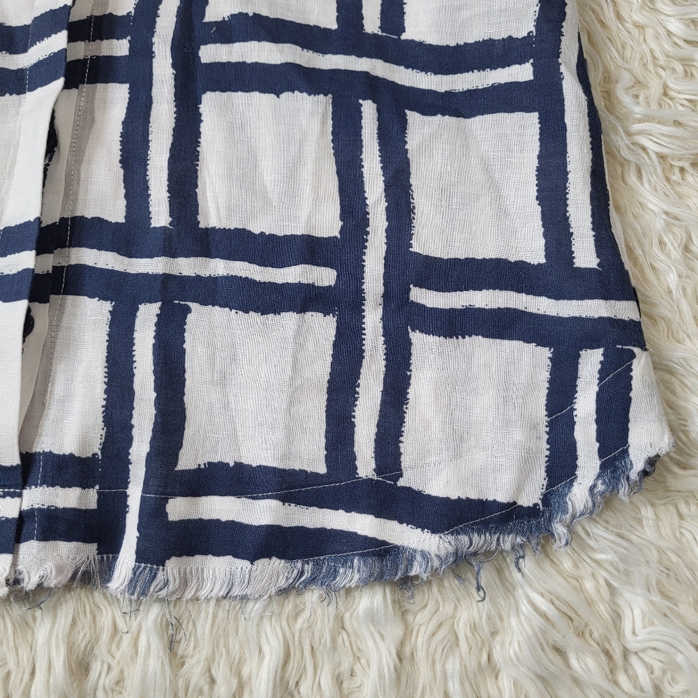 BOHO CHIC Linen Blouse Size Small - Picture 5 of 16